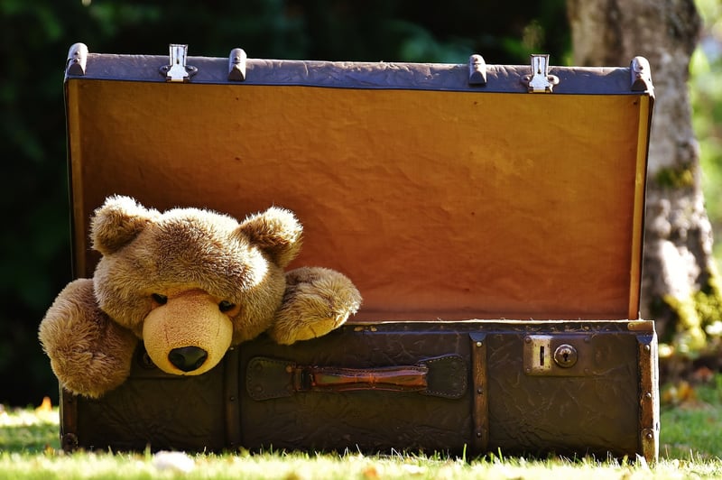 Upcycled Vintage Suitcase